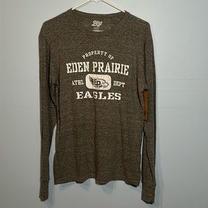Blue 84 Grey Long Sleeve w/ EP Eagles Swag